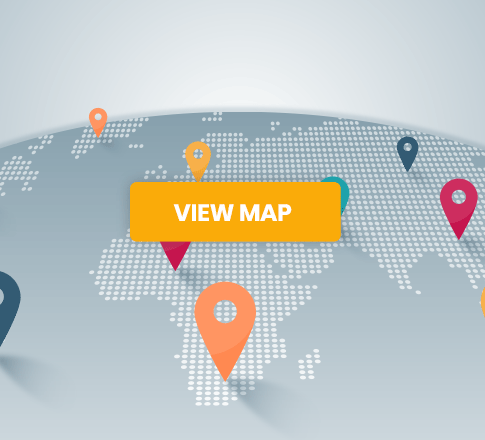 Map of RAS rental desk at Reykjavik Airport